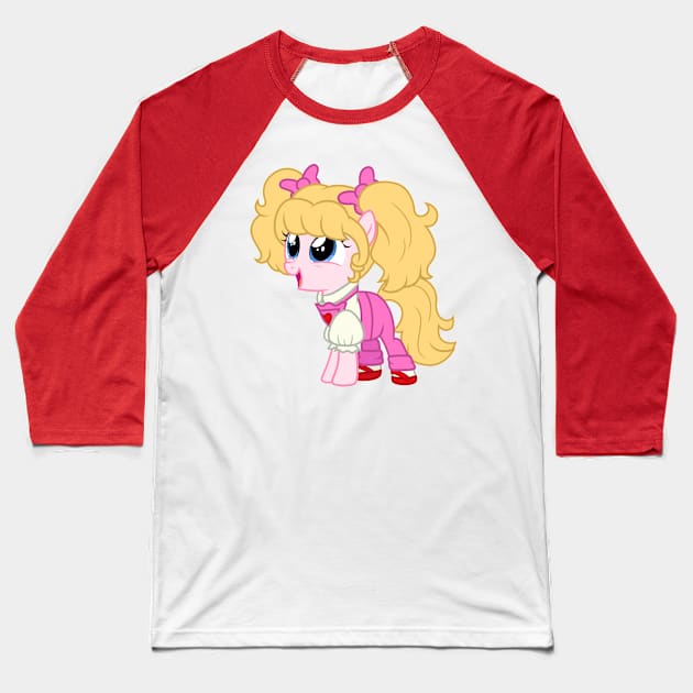 Molly Williams pony Baseball T-Shirt by CloudyGlow